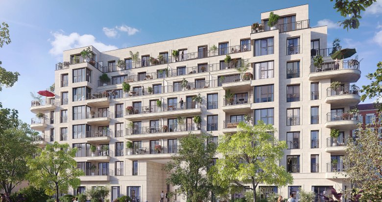 Achat / Vente appartement neuf Clichy à 20 minutes de Paris en métro ligne 14 (92110) - Réf. 9293