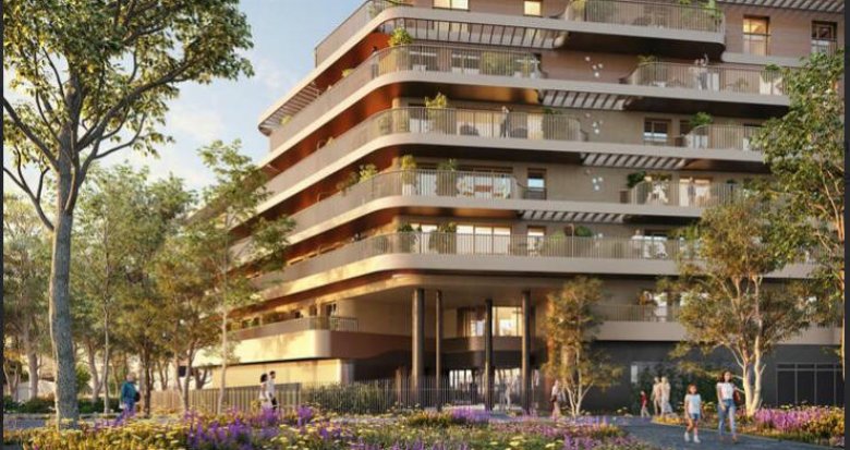 Achat / Vente appartement neuf Gennevilliers à 300 m de la station de métro des Agnettes (92230) - Réf. 9284