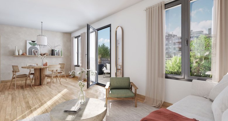 Achat / Vente appartement neuf Paris 12 à 300m du métro 8 Porte de Charenton (75012) - Réf. 8875