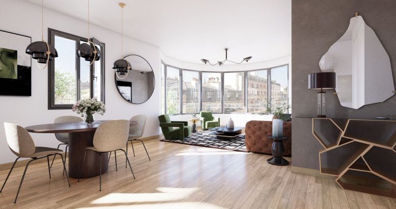 Achat / Vente appartement neuf Paris 12 à 300m du métro 8 Porte de Charenton (75012) - Réf. 8875