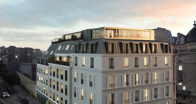 Achat / Vente appartement neuf Paris 15 à 2 min à pied du métro 6 Sèvres-Lecourbe (75015) - Réf. 8877